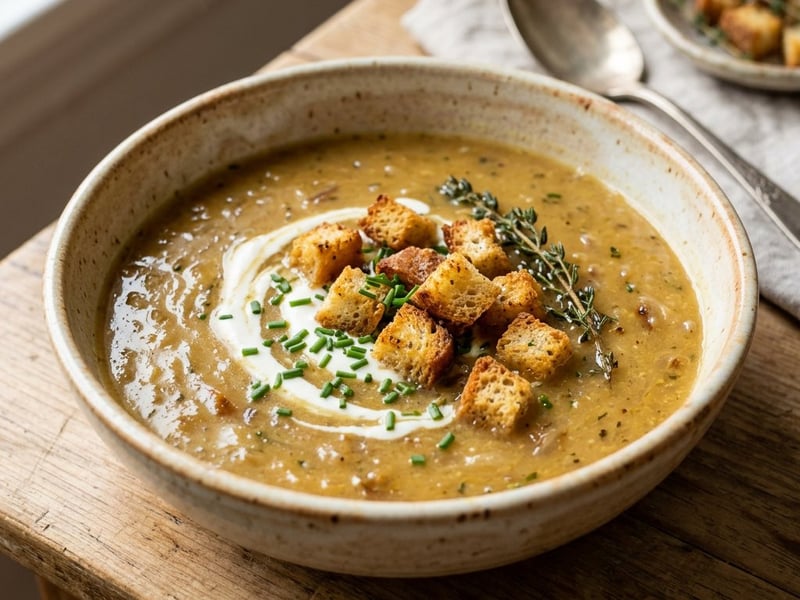 Französische Röstzwiebelsuppe | Samtig aus dem Backrohr