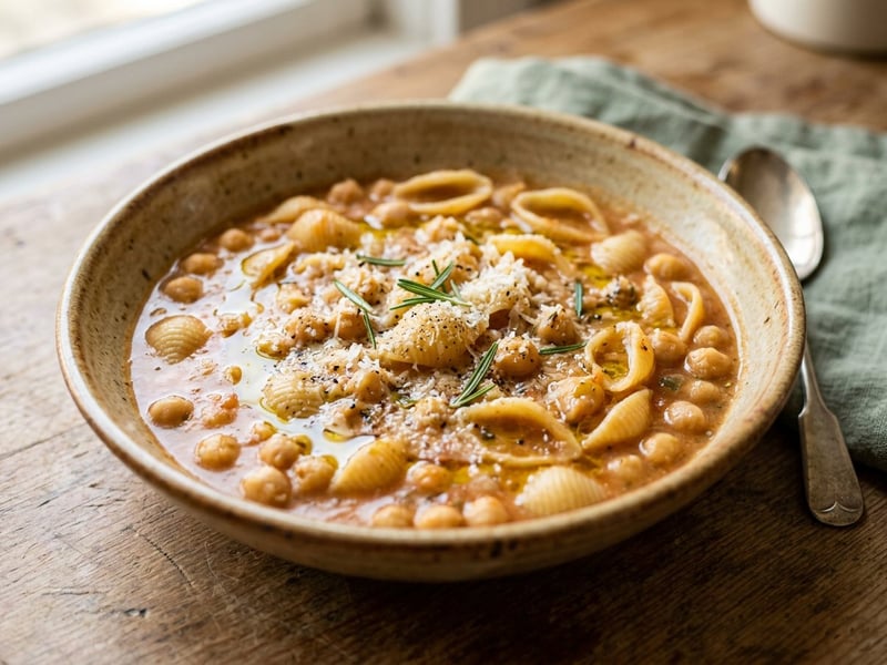 Pasta e Ceci | Roman Chickpea Classic