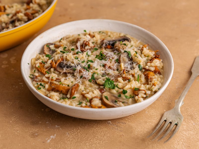 Pilzrisotto