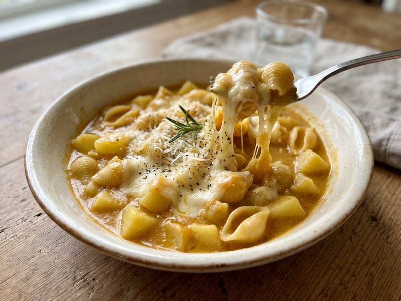 Pasta e Patate con Provola | Neapolitanischer Klassiker
