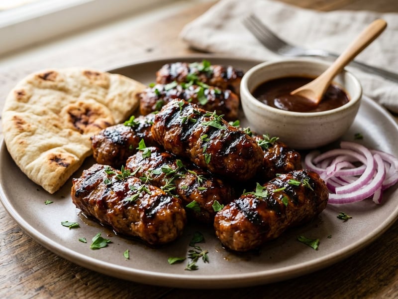 Grilled BBQ Poultry Cevapcici | Smoky and Spicy from the Grill