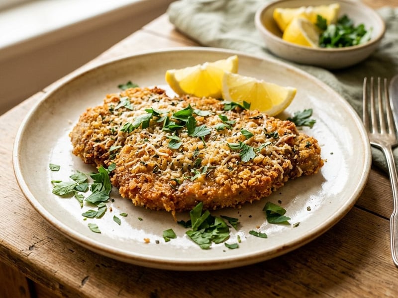 Bistecca alla Palermitana | Knuspriges Rindsschnitzel