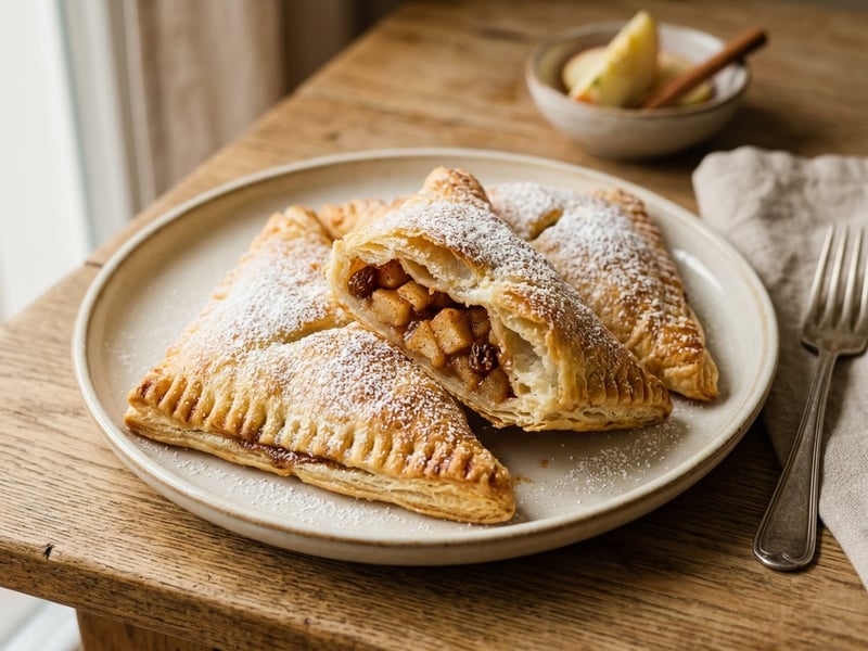 Altwiener Apfel-Topfentascherl | Zart & Knusprig