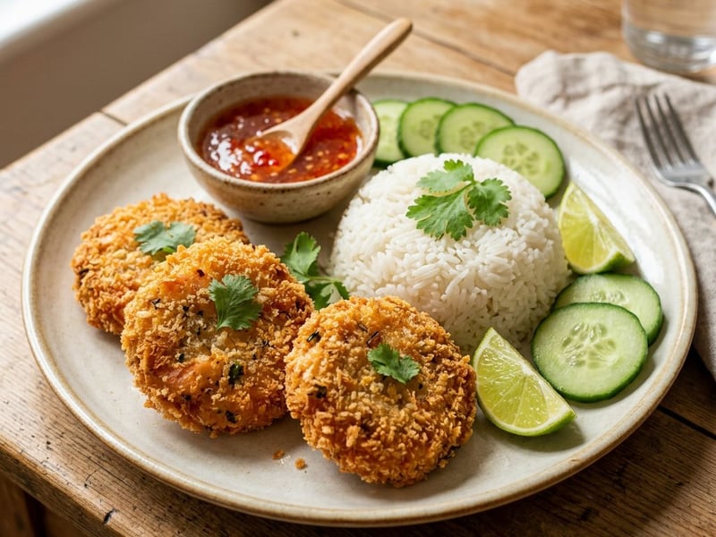 Tod Mun Goong | Crispy Thai Prawn Cakes