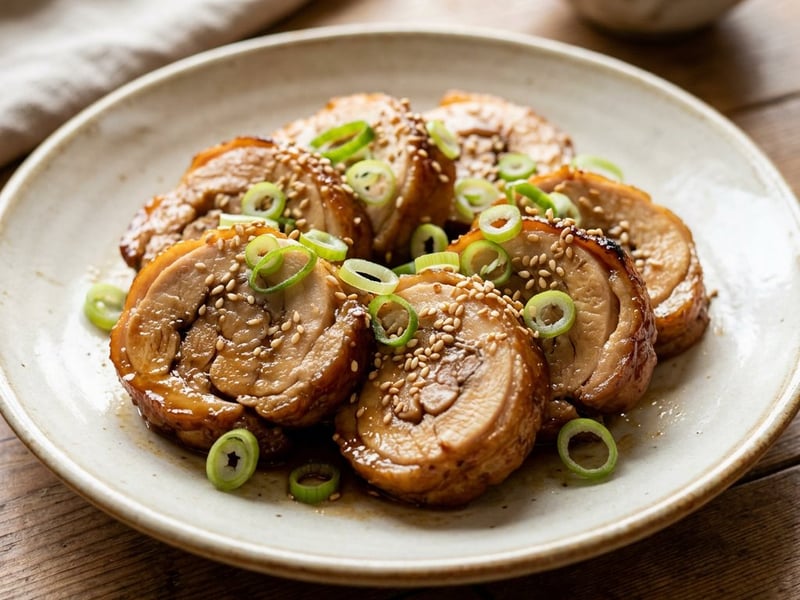 Japanisches Tori Chashu | Saftiges Streetfood-Hendl