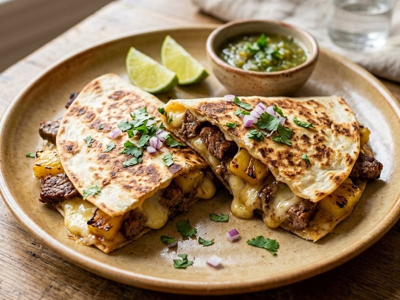 Mexican Gringas de Res | Spicy Street Food Hit