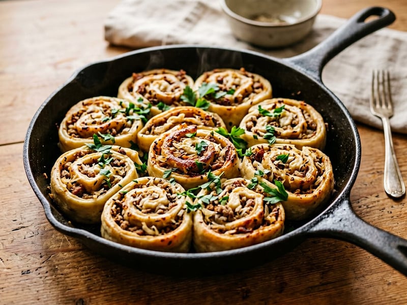 Tyrolean Krautkrapfen with Minced Meat | Crispy & Juicy