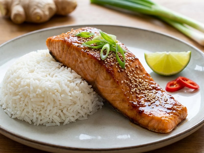 Viennese Miso Salmon | Oven-Baked with Sesame Seeds