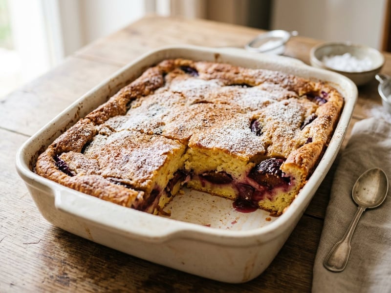 Waldviertel Potato and Plum Bake | Sweet & Fruity