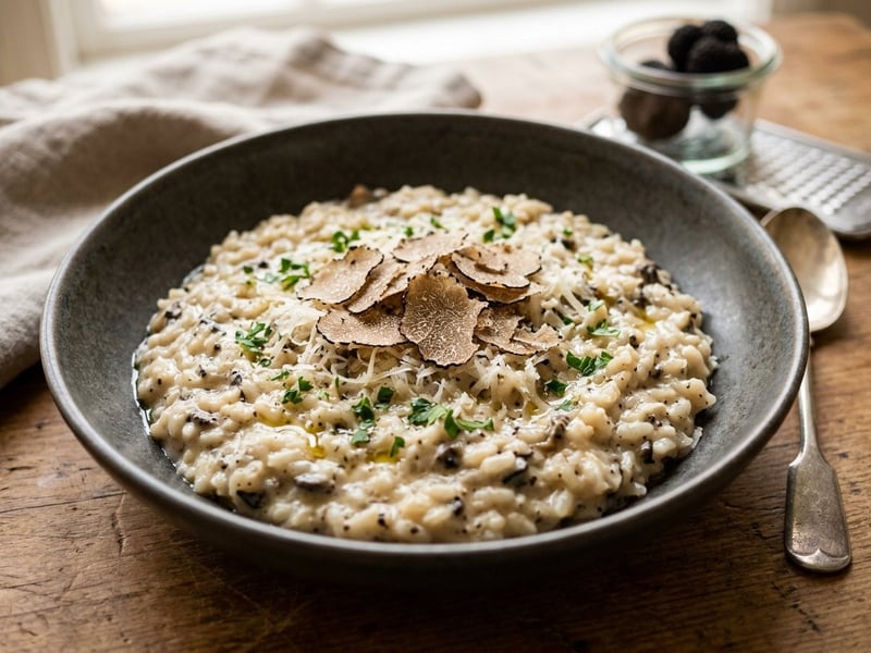 Creamy Truffle Risotto | Fine Autumn Classic