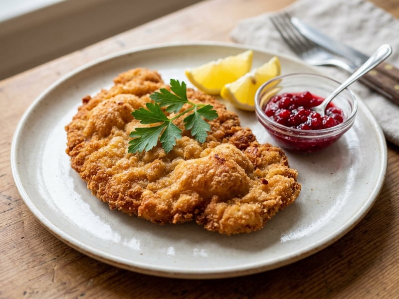 Breaded Wild Boar Schnitzel | Golden Brown & Crispy