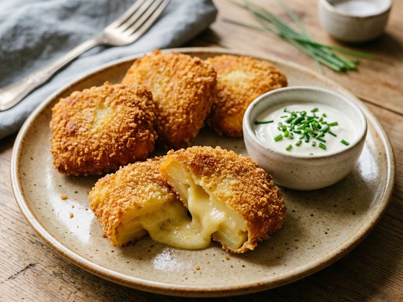 Savory Potato Pofesen | Crispy from the Oven