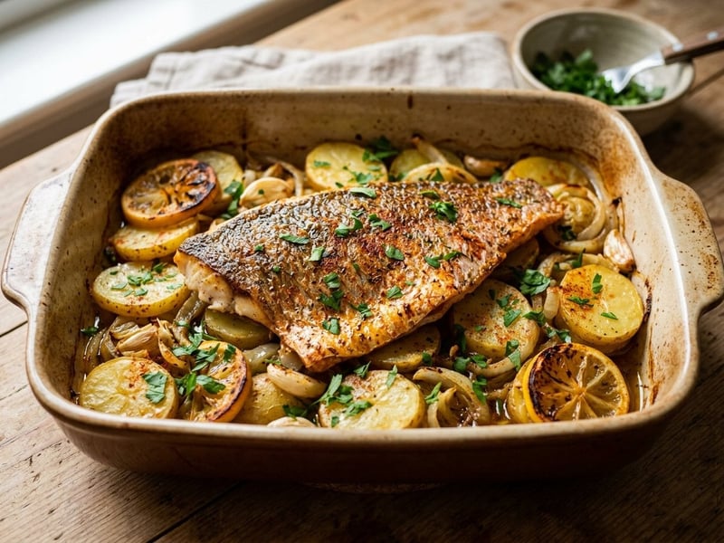 Pargo al Horno | Spanischer Schnapper aus dem Backrohr