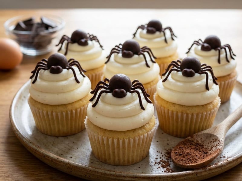 Spinnen-Muffins