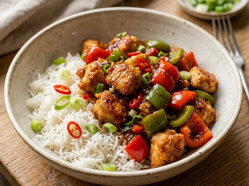 Indian Chilli Chicken | Crispy & Spicy 20-Minute Stir-Fry