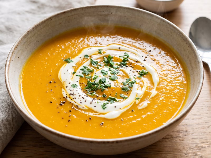 Kürbissuppe
