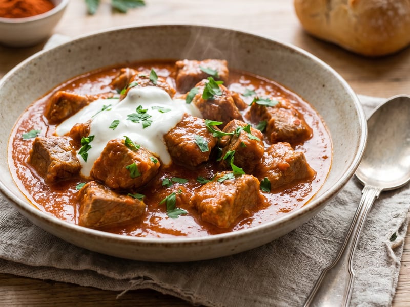 Kalbsgulasch
