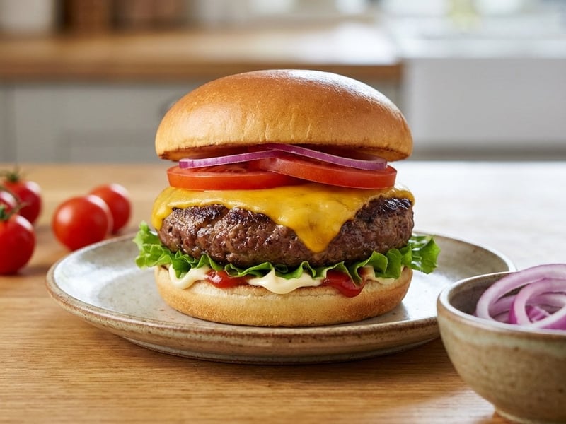 Classic Beef Cheeseburger