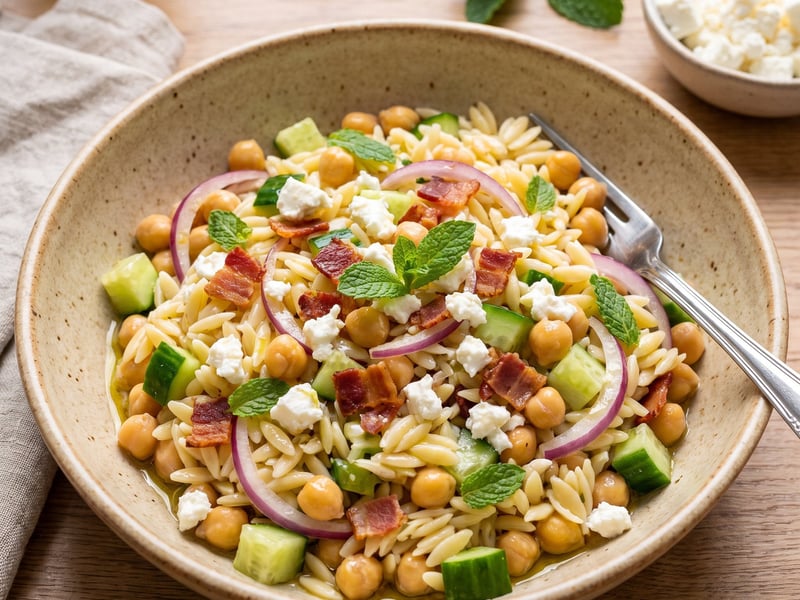 Greek Orzo Salad