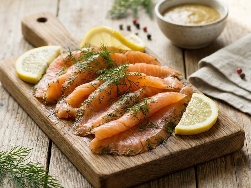 Marinated Salmon - Gravlax