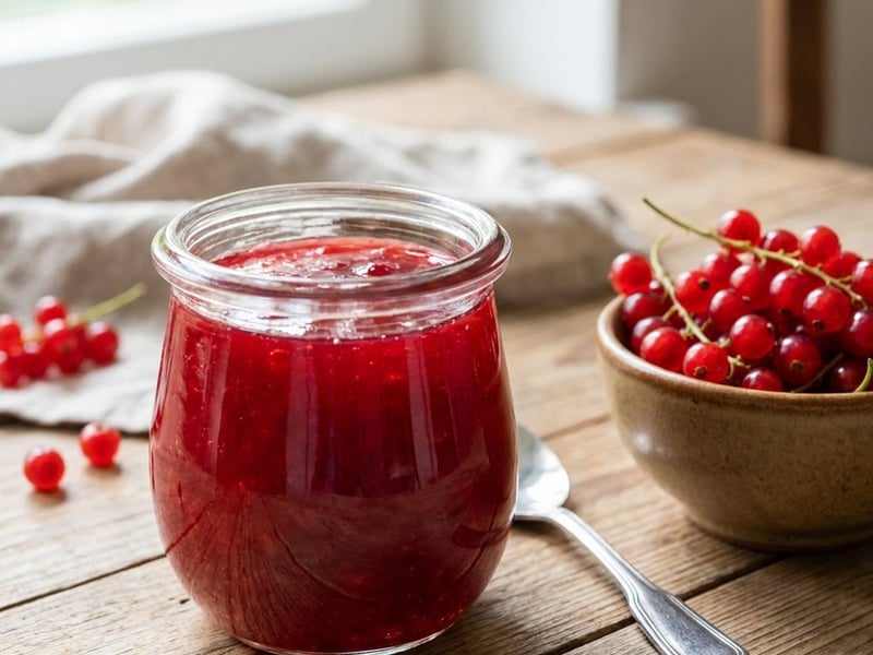 Rote Ribiselmarmelade | Fruchtiger Klassiker