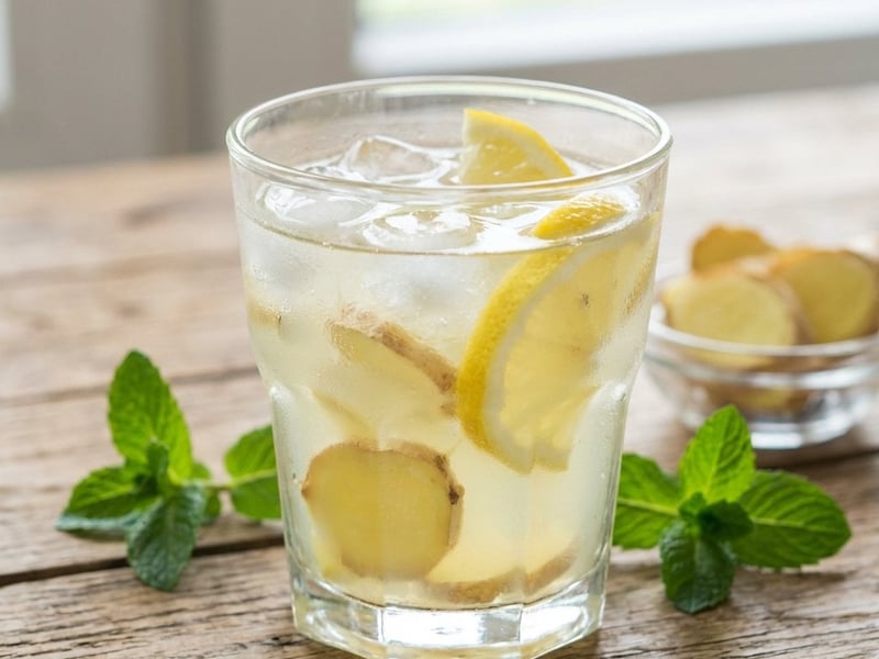Homemade Ginger Lemonade