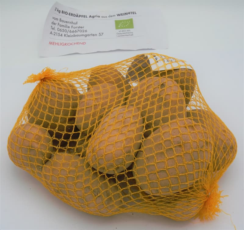BIO floury potatoes in net