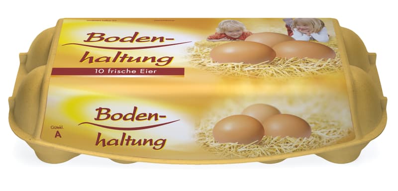 Eier aus Bodenhaltung M 10er
