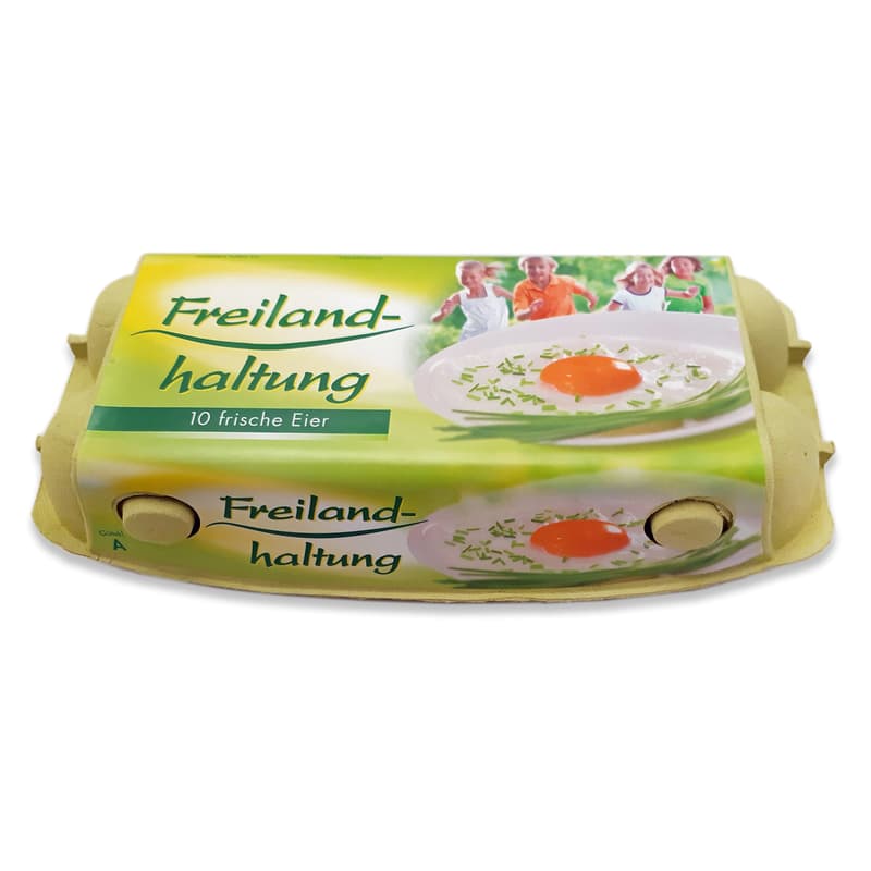 Eier aus Freilandhaltung M 10er