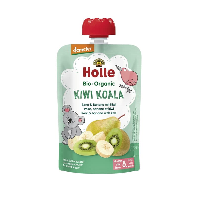 Holle Kiwi Koala - Pouchy Pear & Banana with Kiwi