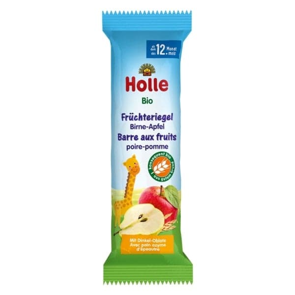 Holle Pear-Apple Fruit Bar