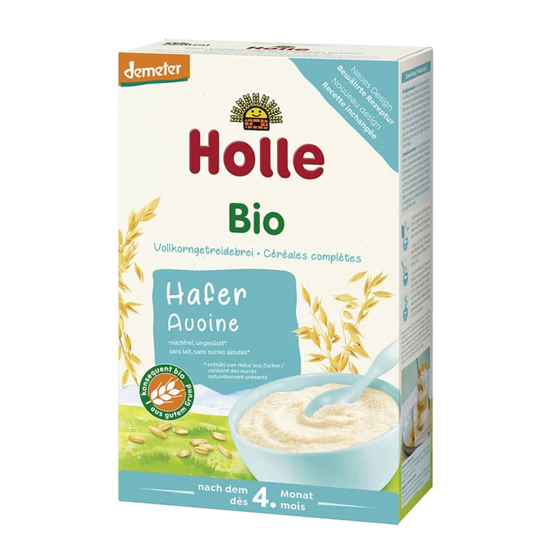 Holle Oats BIO wholemeal cereal porridge