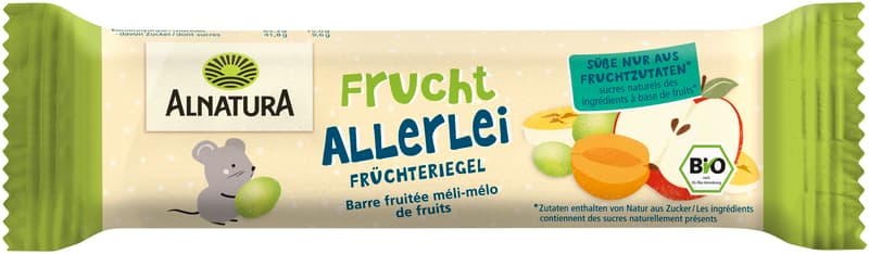 Alnatura BIO Fruchtallerlei Früchteriegel