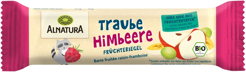 Alnatura BIO Traube-Himbeere Früchteriegel