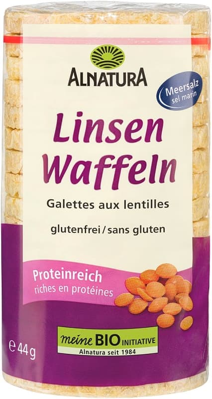 Alnatura BIO Linsen-Waffeln glutenfrei