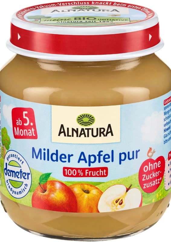 Alnatura BIO mild apple pure