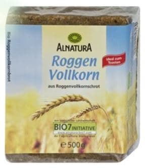 Alnatura BIO wholemeal rye bread