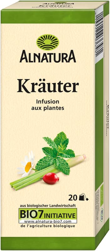 Alnatura BIO Kräutertee Teebeutel 20x1,5g