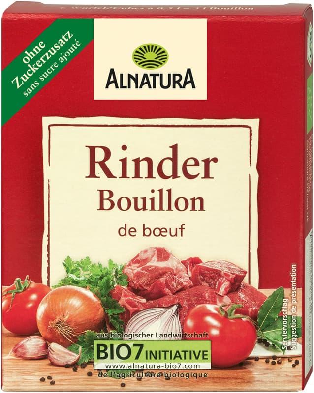Alnatura BIO Rinderbouillon Würfel