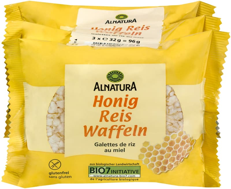 Alnatura BIO Honey Rice Wafers