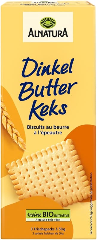 Alnatura BIO Dinkel Butterkeks
