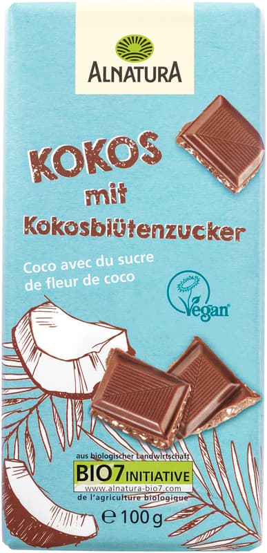 Alnatura BIO Tafel Kokos & Kokosblütenzucker
