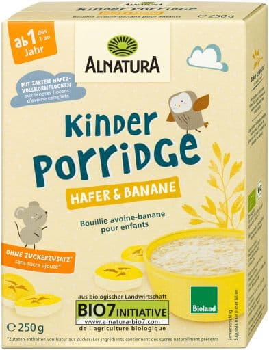Alnatura BIO Children's Breakfast Porridge Oat-Banana