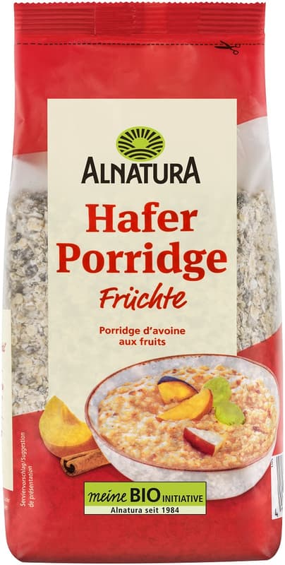 Alnatura BIO Hafer Porridge Früchte