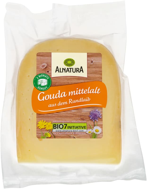 Alnatura BIO Gouda mittelalt am Stück