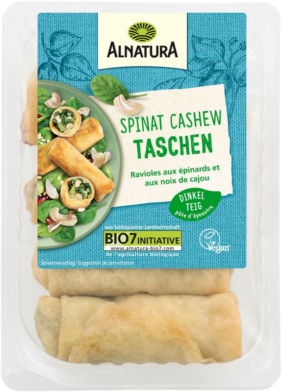 Alnatura BIO Spinat Cashew Taschen