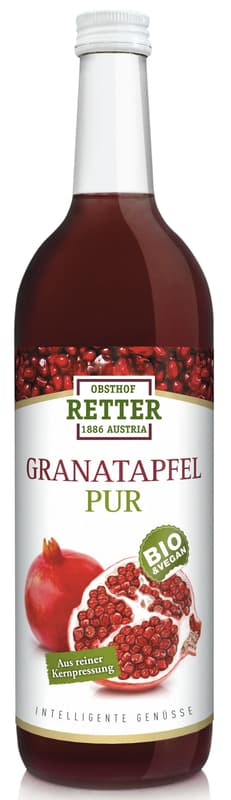 Retter BIO Pomegranate pure, 100 % direct juice