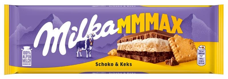 Milka MMMAX Chocolate & Biscuit