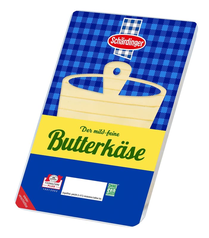 Schärdinger butter cheese 45% in slices