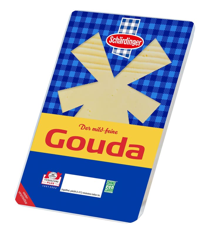 Schärdinger Gouda 45% in slices